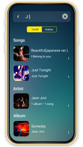 اسکرین شات 5 برنامه Music Player - Mp3 Player