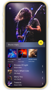 اسکرین شات 4 برنامه Music Player - Mp3 Player
