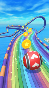 اسکرین شات بازی 3D Super Rolling Ball Race 6