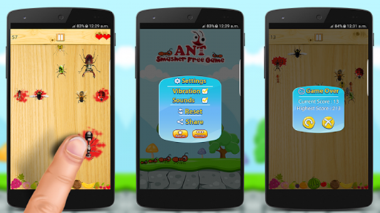 اسکرین شات بازی Ant Smasher Game 4