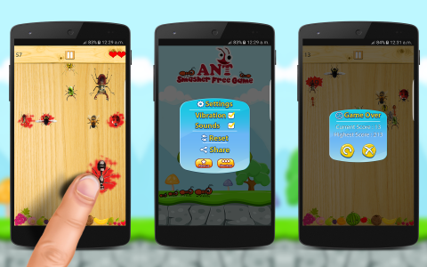 اسکرین شات بازی Ant Smasher Game 1