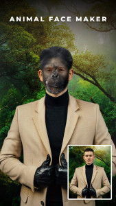 اسکرین شات 2 برنامه Animal Face Photo Editor