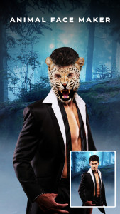 اسکرین شات 1 برنامه Animal Face Photo Editor