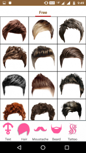 اسکرین شات برنامه Boys Hairstyle Photo Editor 3