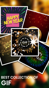 اسکرین شات 5 برنامه New Year Photo Frame & Quotes