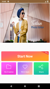 اسکرین شات برنامه Turban Photo Editor 1