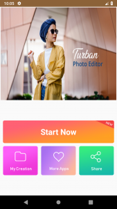 اسکرین شات 1 برنامه Turban Photo Editor