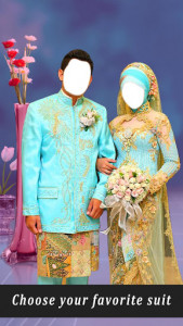 اسکرین شات برنامه Muslim Couple Photo Suit Maker 8