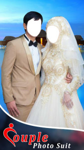 اسکرین شات برنامه Muslim Couple Photo Suit Maker 2