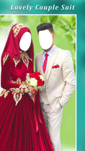 اسکرین شات برنامه Muslim Couple Photo Suit Maker 1