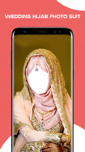 اسکرین شات برنامه Wedding Hijab Photo Suit 2018 4