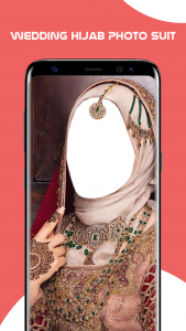 اسکرین شات برنامه Wedding Hijab Photo Suit 2018 6