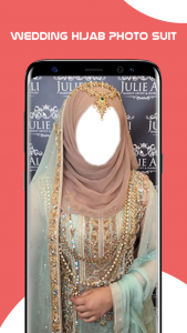 اسکرین شات برنامه Wedding Hijab Photo Suit 2018 5