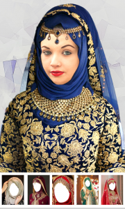 اسکرین شات برنامه Wedding Hijab Photo Suit 2018 8