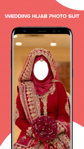اسکرین شات برنامه Wedding Hijab Photo Suit 2018 3