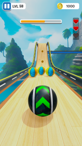 اسکرین شات 1 بازی Skyball Run Rolling Ball Game