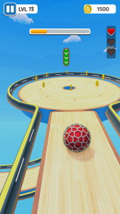 اسکرین شات 2 بازی Skyball Run Rolling Ball Game