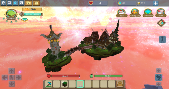 اسکرین شات بازی Sky Block - Adventures 3