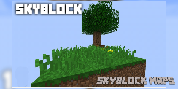 اسکرین شات برنامه Sky block Maps Island Survival 3