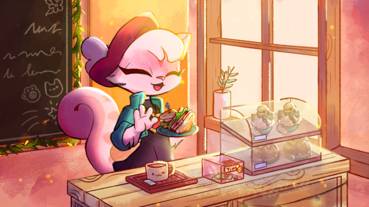 اسکرین شات 4 بازی Campfire Cat Cafe