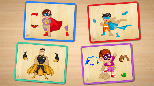 اسکرین شات بازی Baby Superhero Jigsaw Puzzle 5