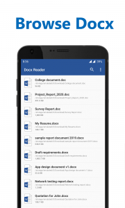 اسکرین شات برنامه Docx Reader - Word, Document, 2