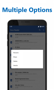 اسکرین شات برنامه Docx Reader - Word, Document, 6