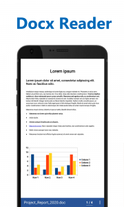 اسکرین شات برنامه Docx Reader - Word, Document, 1