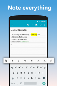 اسکرین شات برنامه Notepad With Lock - Themes, Calendar, Rich Text 1
