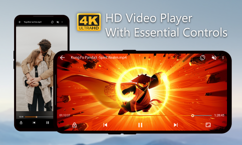 اسکرین شات برنامه Video Player - HD, 4K Player,  4