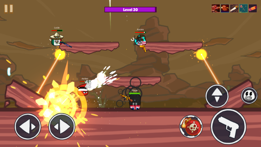 اسکرین شات 3 بازی Country Balls: Arena