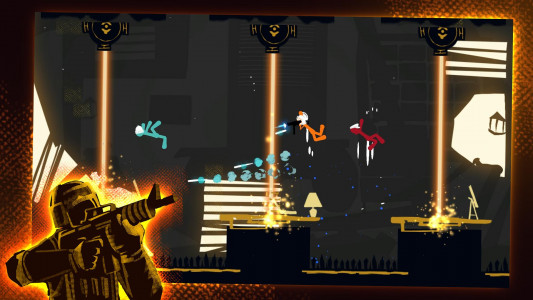 اسکرین شات 1 بازی Stickman Shadow Battle