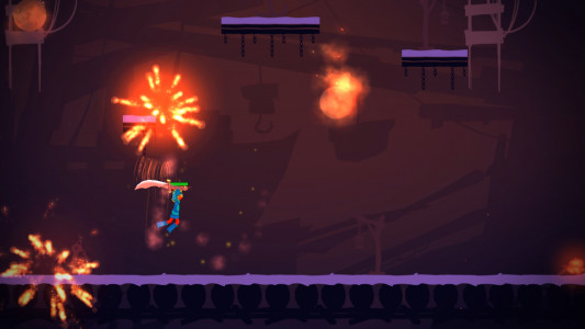 اسکرین شات 1 بازی Stickmen Exile Fighter