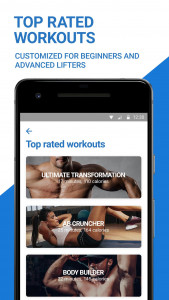 اسکرین شات برنامه Fitness Buddy: Gym Workout, We 1