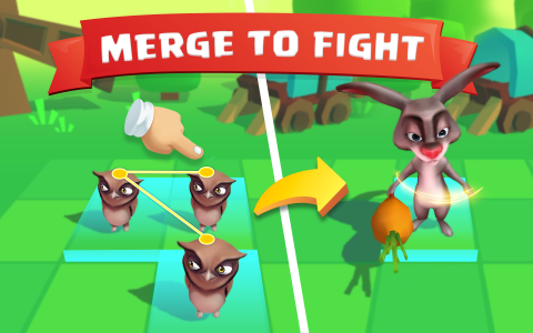 اسکرین شات 6 بازی Animal Merge - Evolution Games