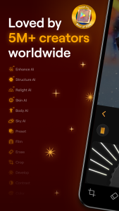 اسکرین شات 1 برنامه Luminar: Photo Editor