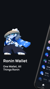 اسکرین شات 1 برنامه Ronin Wallet