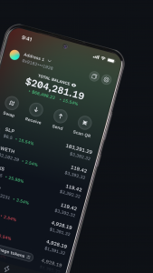 اسکرین شات برنامه Ronin Wallet 2