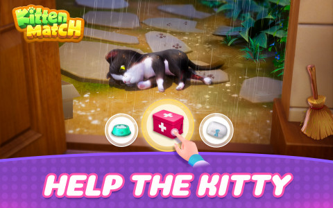 اسکرین شات بازی Kitten Match 2
