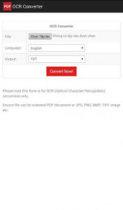 اسکرین شات برنامه Converter Word To Free PDF Application 1