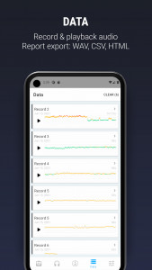 اسکرین شات برنامه Decibel X - Pro Sound Meter 4