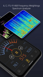 اسکرین شات برنامه Decibel X - Pro Sound Meter 2
