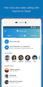 اسکرین شات برنامه Skype Lite - Free Video Call & Chat 2