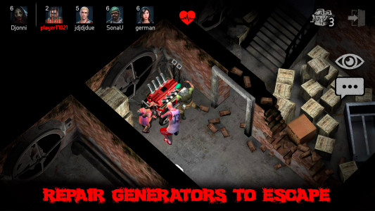 اسکرین شات بازی Horrorfield Multiplayer horror 3