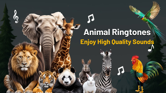 اسکرین شات 1 برنامه Animal Ringtones