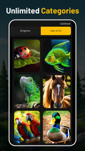 اسکرین شات برنامه Animal Ringtones 6