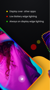 اسکرین شات 2 برنامه Edge Lighting : border Light