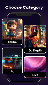 اسکرین شات 5 برنامه 3D Live Wallpapers