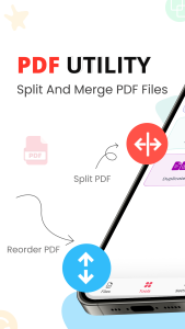 اسکرین شات 1 برنامه Split & Merge PDF files