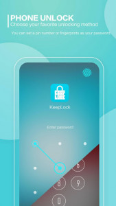 اسکرین شات برنامه KeepLock - Free App Lock, Phone Privacy Safety 4